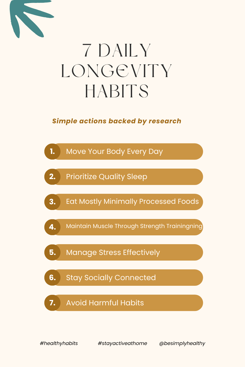 The 7 Daily Habits Consistently Linked to Longer Life